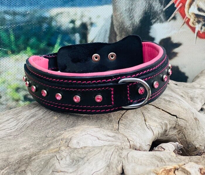 Handmade Dog Collars, Custom Dog Collar, Personalized Collars, Dog Gift, Engraved Dog Collar, Custom Dog Collar with Name Plate